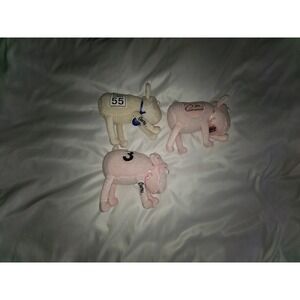 Serta Counting Sheep Plush Lot 3 Pink White 75th Anniversary 3 55 Breast Cancer